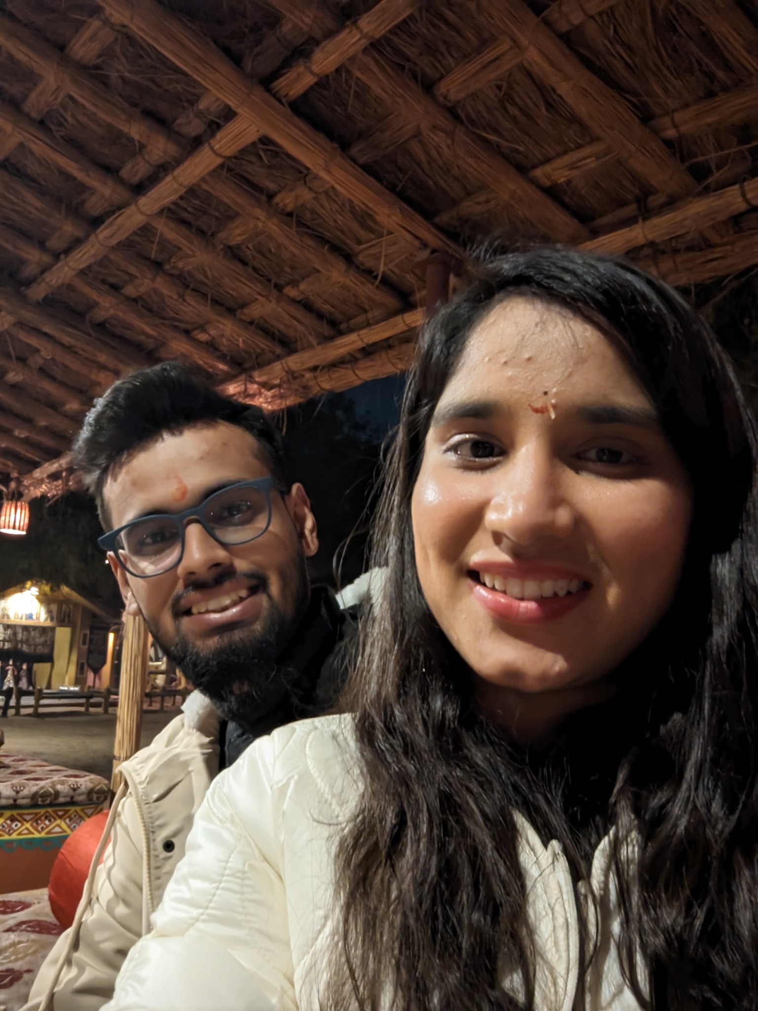 A candid selfie together